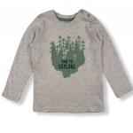 Лонгслив для мальчика lupilu, бежевый (зеленый лес) (318119_1904)