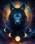 Черный волк и фазы луны