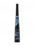 ПОДВОДКА ДЛЯ ГЛАЗ 24H BRUSH LINER Водостойкая Waterproof 010 Ultra Black Waterproof