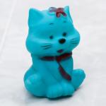 Игрушка для ванны «Котик» с пищалкой, цвет МИКС