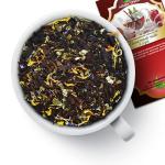 Чай черный "Полезный чай" Черный среднелистовой чай с лепестками календулы, василька, листьями малины, земляники, с ароматом клубники.ХИТ ПРОДАЖ!!!