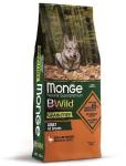 Monge Dog BWild GRAIN FREE беззерновой корм из мяса утки с картофелем для взрослых собак всех пород 12 кг