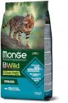 Monge Cat BWild GRAIN FREE беззерновой корм из тунца для стерилизованных кошек 1,5 кг