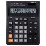 Калькулятор CITIZEN SDС444S 12 р черный бухгалтерский