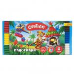 Пластилин Creativiki  6 цв. 90 г