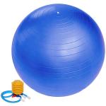 Мяч для фитнеса Sportage 85 см 1000гр с насосом, голубой