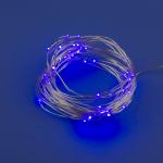 Гирлянда-нить Роса ULD-S0500-050/SCB/2AA 50LED фиолетовый 5м. (2шт*AA) медн.провод IP20 Uniel