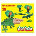 Пластилин Каляка-Маляка 10 цв. 150 г со стеком 3+