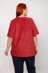 Блуза 0087-18 красный