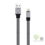 USB кабель для iPhone 5/6/6Plus/7/7Plus 8 pin 1.0 м AWEI CL-11 плоский/оплетка