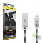 USB кабель для iPhone 5/6/6Plus/7/7Plus 8 pin 1.0 м AWEI CL-20 текстильный