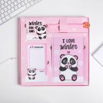 Большой канцелярский набор I love winter