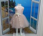 Нарядное платье для девочки (розовое) TRP1784
