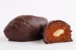 Конфеты "Абрикос с орехом в шоколадной глазури" 1 кг