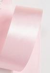 Лента атласная однотонная розовый 40 мм  №04