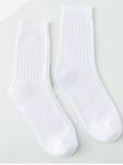 Носки "Базовые со спортивной резинкой" Белые