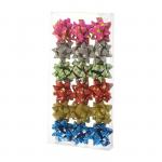 Бант декоративный набор 18 штук 4,5 см / ST0045 /12/240/