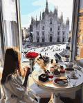 Завтрак с видом на Миланский собор