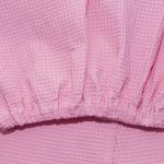 Набор для сауны вафельный женский 3 предмета цвет розовый
