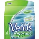 ЖЕН Сменные кассеты для станка   Gillette Venus Embrace 6 шт