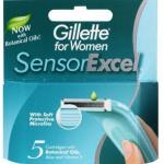 ЖЕН Сменные кассеты для станка   Gillette SensorExcel for Women 5 шт