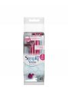 ЖЕН Одноразовые   станки для бритья Gillette Simply Venus 3 Basic 4 шт