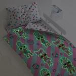 КПБ 1.5 поплин "LOL Surprise!" Neon (70х70) рис. 16378-1/16379-1 Sweet dolls