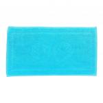 Махровое гладкокрашенное полотенце "Ручки" 34*60 см 400 г/м2 (Ярко-голубой)