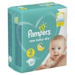 *СПЕЦЦЕНА PAMPERS Подгузники New Baby мини (4-8 кг) 27 шт