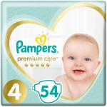 PAMPERS Подгузники Premium макси (9-14 кг) 54 шт