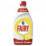 Fairy  Средство для мытья посуды Окси Сочный Лимон 650 мл