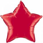 Воздушный шар Звезда Красный / Red