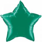 Воздушный шар Звезда Зеленый / Green