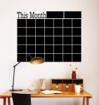 Грифельный планер-наклейка на месяц "My day" (46*58 см)