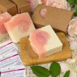 Мыло «Розовый сад» (с розовым маслом)