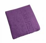 Махровое гладкокрашенное полотенце 40*70 см (Фиолетовый)