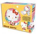 Набор посуды керамической в подарочной упаковке (№4, 3 предмета). Hello Kitty (275403)
