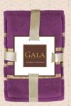 Комплект из 2х махровых полотенец (50х80;70х130) ТМ Gala Goldy сирень ASH