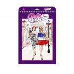 Блокнот для творчества "Girls Love Paris" 23*33 см