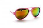 Детские поляризационные очки - 503 розовый белый радуга