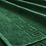 Полотенце махровое Туркменистан цвет Темно-зеленый