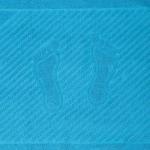 Полотенце махровое ножки 700 гр/м2 Туркменистан цвет бирюзовый
