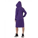 Платье из футера Еpoch of knitwear фиолетовое ФП1357П1