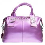 612 purple сумка натуральная кожа 25х34х13