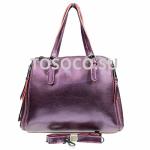 611 purple сумка натуральная кожа 24х31х13