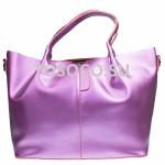 819 purple сумка натуральная кожа 29х31х12