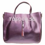 610 purple сумка натуральная кожа 29х31х12
