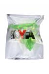 Анальная втулка TOYFA, ABS пластик, зеленая, 6,5 см, D 2,5 см