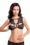 Бралетт кружевной Erolanta Lingerie Collection, черный (50-52)