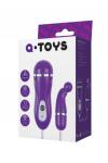 Виброяйцо TOYFA A-toys, ABS пластик, Фиолетовый,  D 1,4см